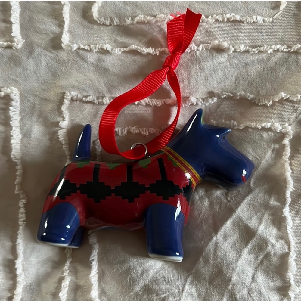 NWT Talbots Scotty Dog Ornament